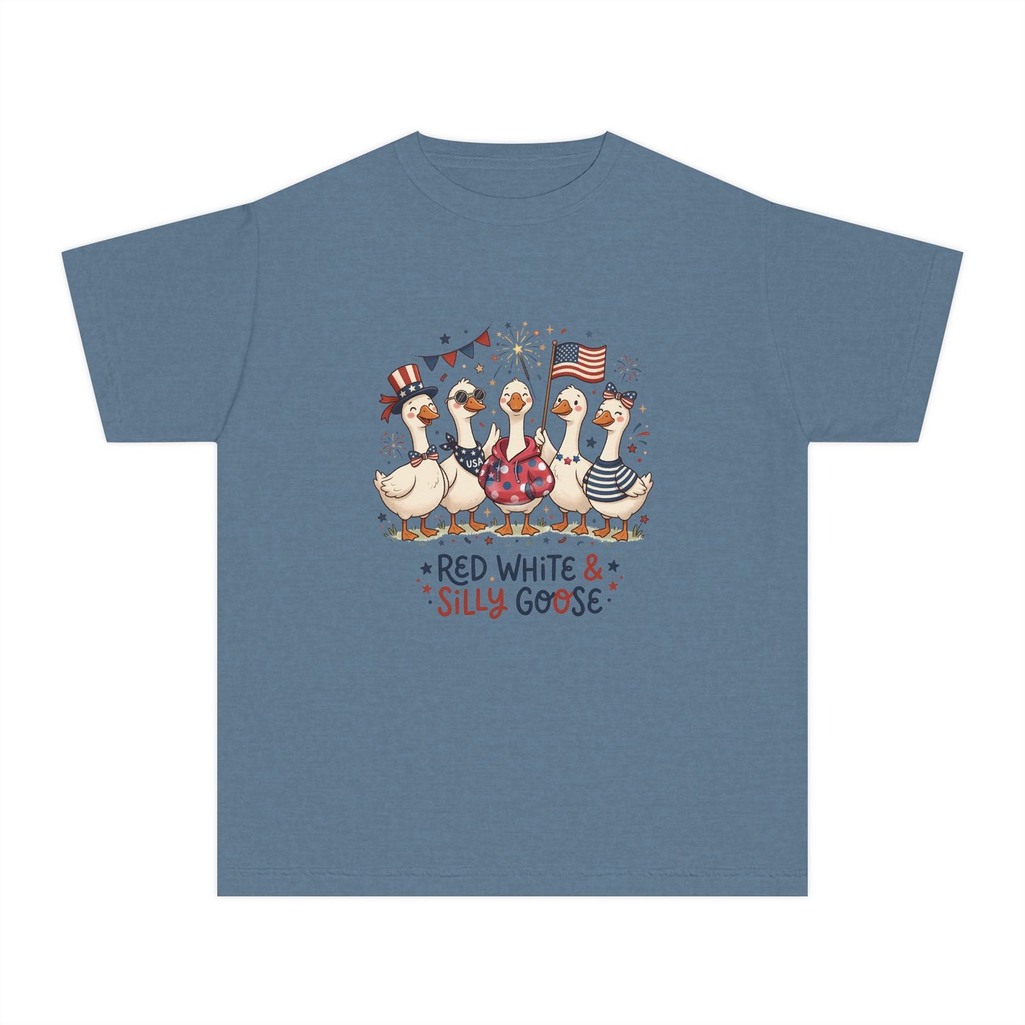 Red White & Silly Goose Youth T-Shirt