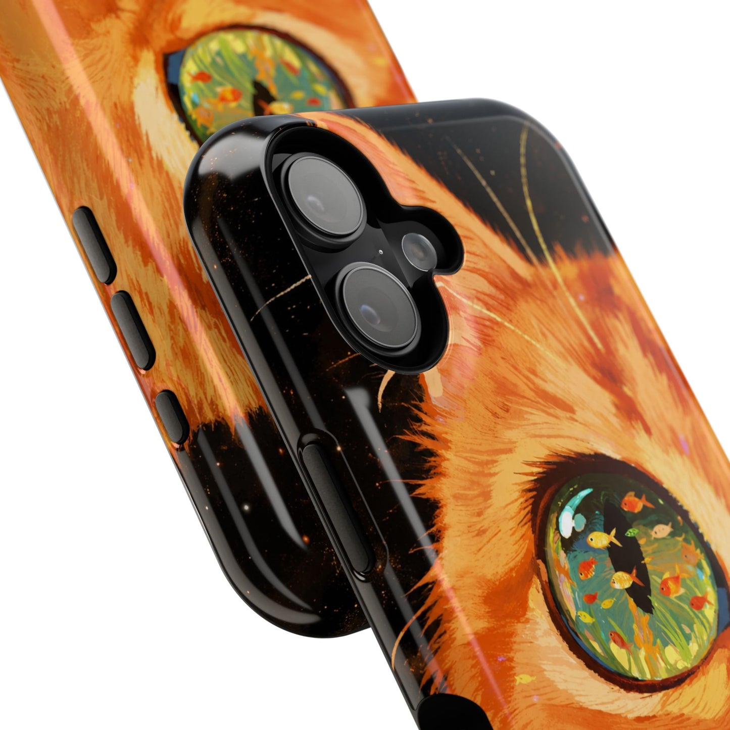 Feline Gaze Apple Phone Case