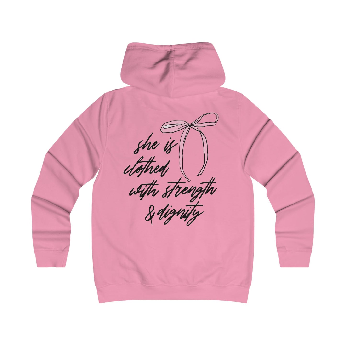 Strength & Dignity Ribbon Hoodie