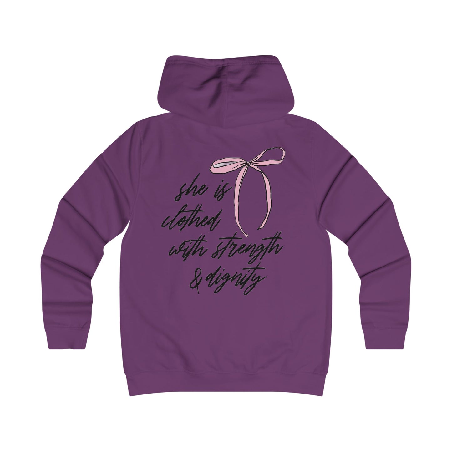 Strength & Dignity Ribbon Hoodie