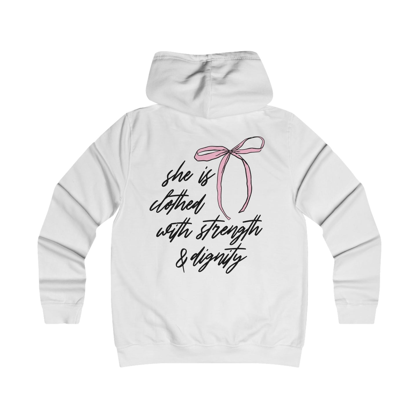 Strength & Dignity Ribbon Hoodie