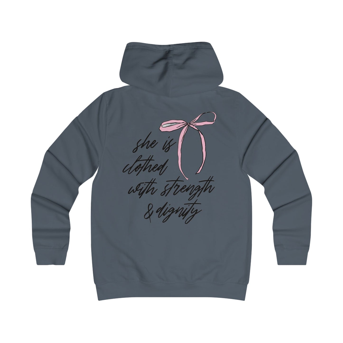 Strength & Dignity Ribbon Hoodie