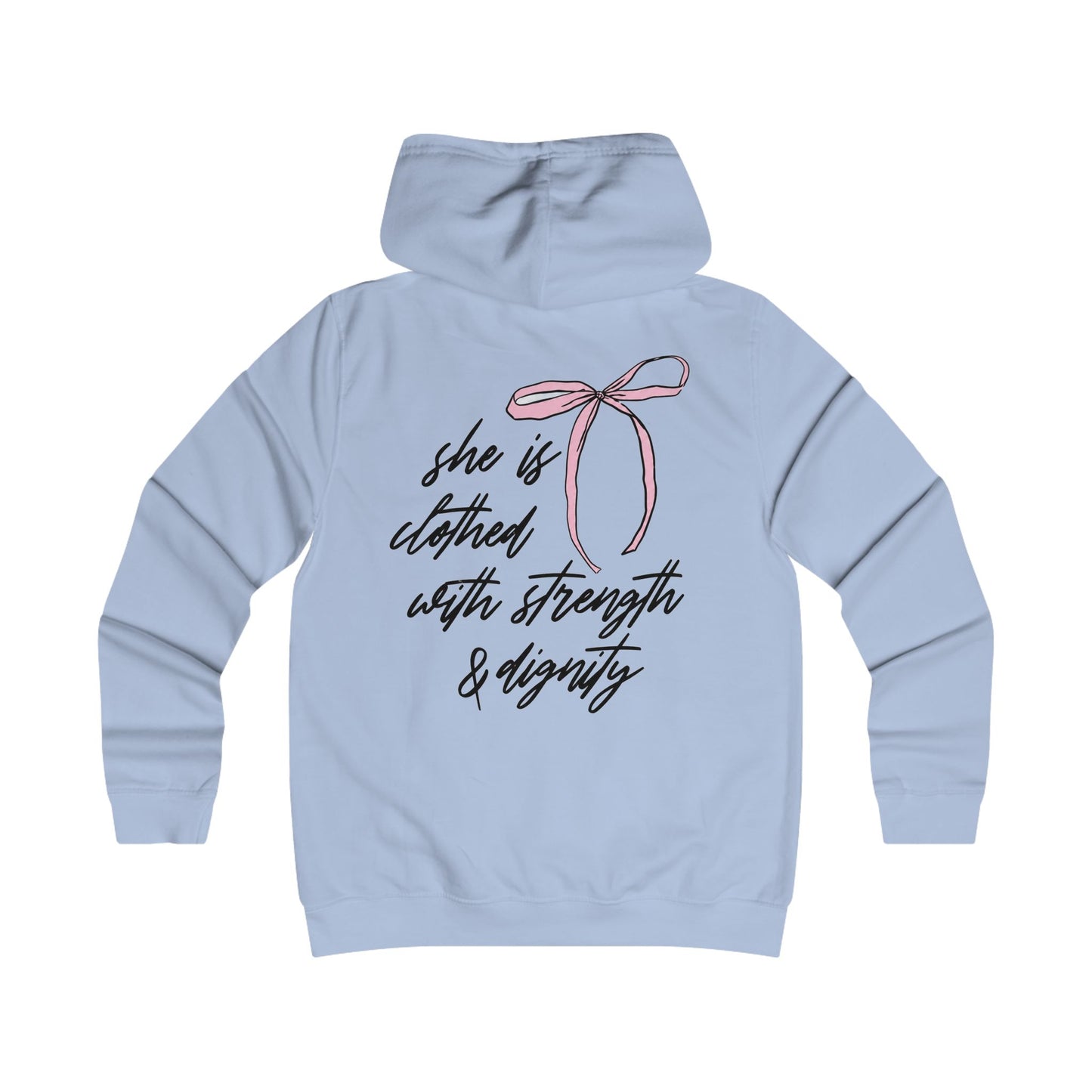 Strength & Dignity Ribbon Hoodie