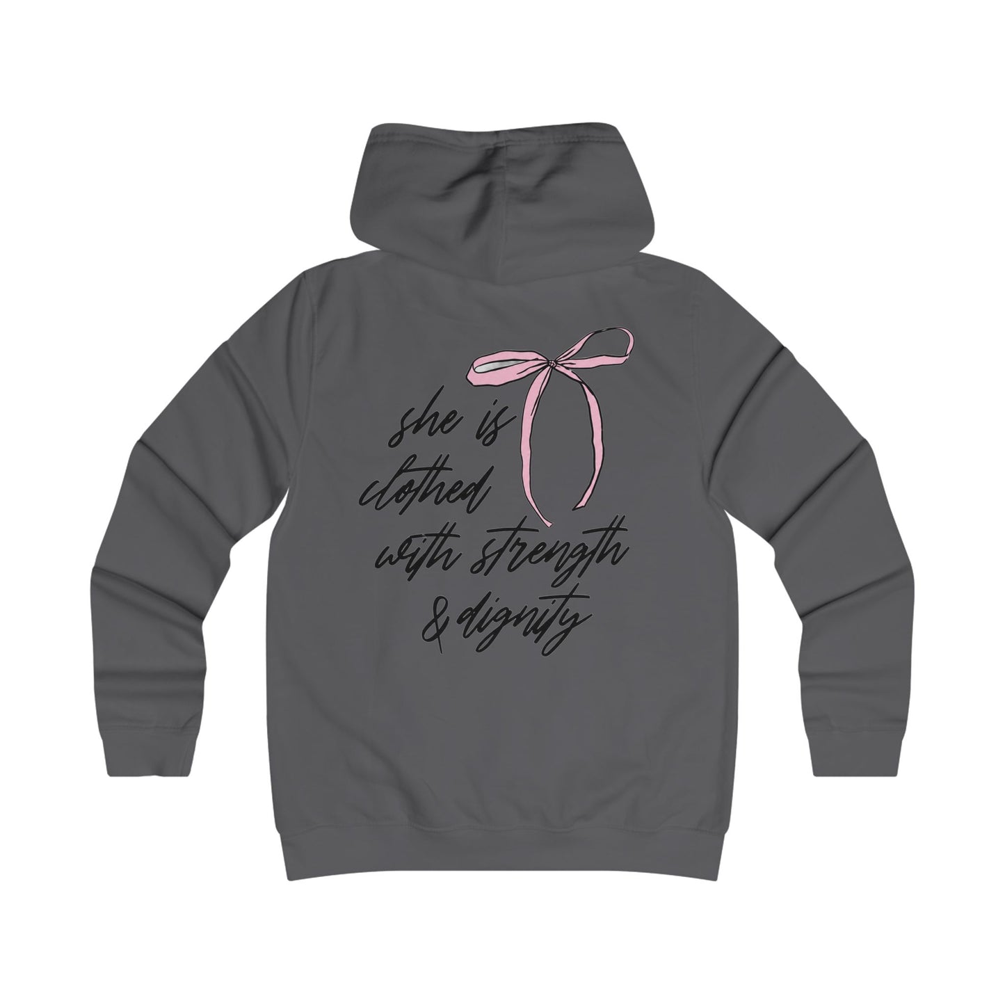 Strength & Dignity Ribbon Hoodie