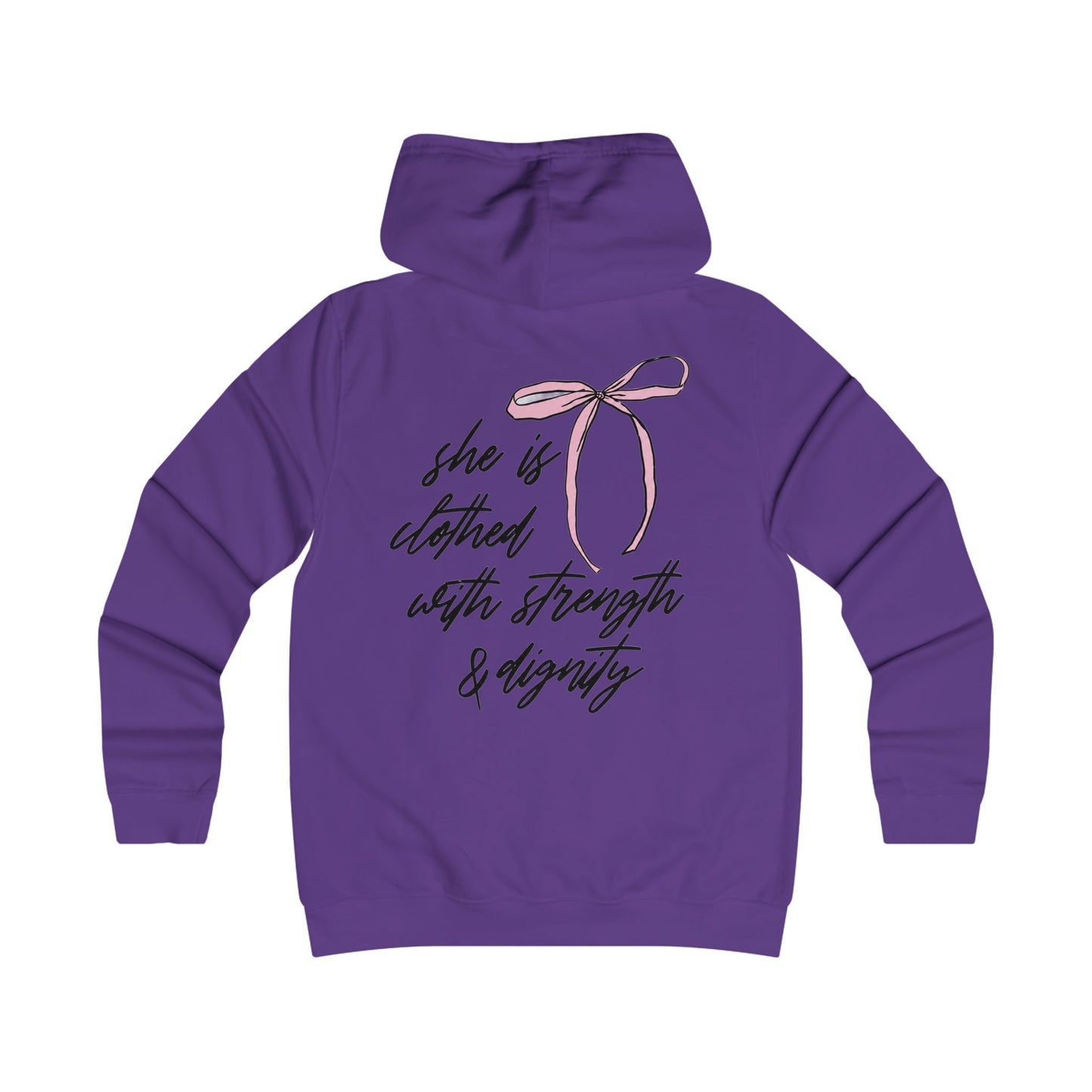 Strength & Dignity Ribbon Hoodie