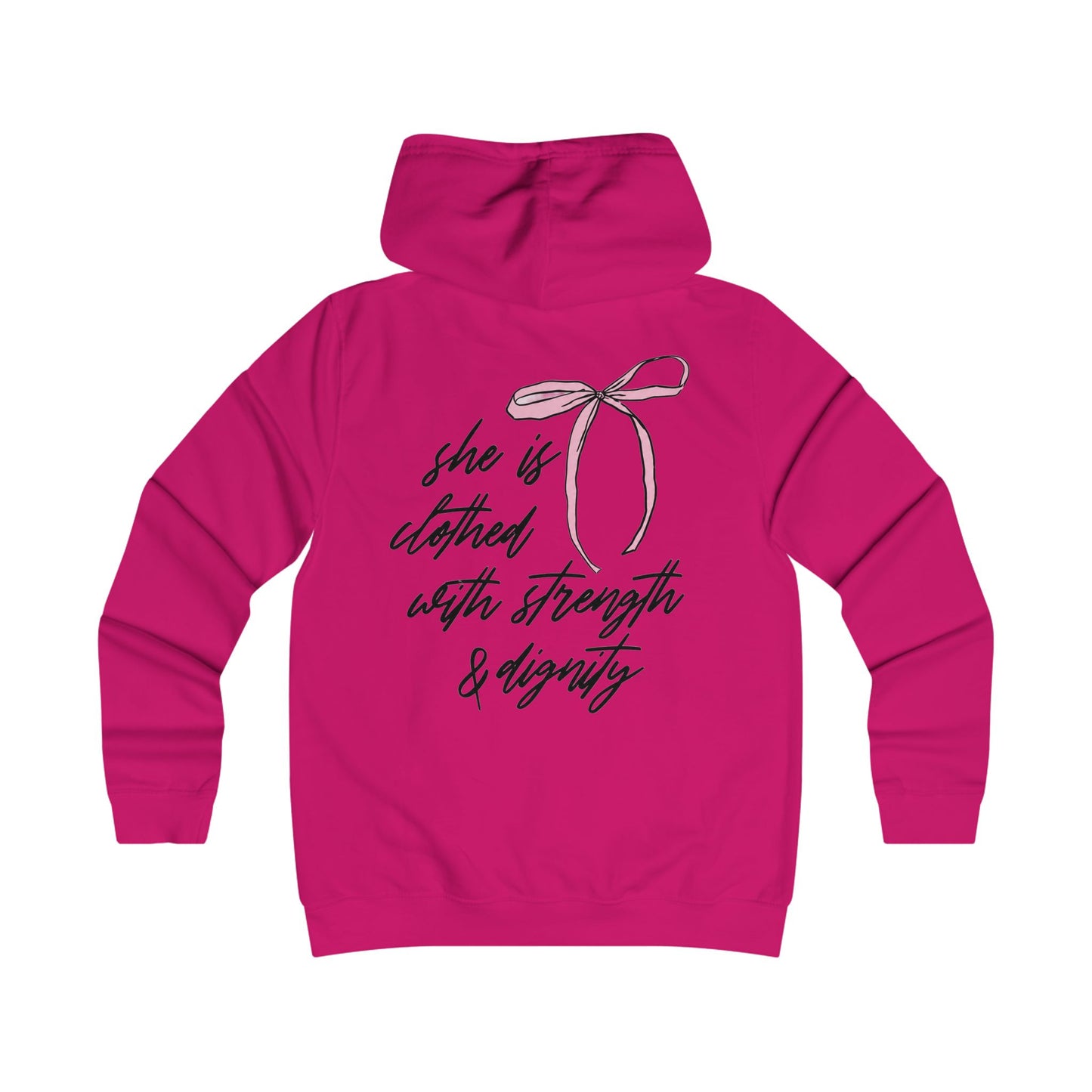 Strength & Dignity Ribbon Hoodie