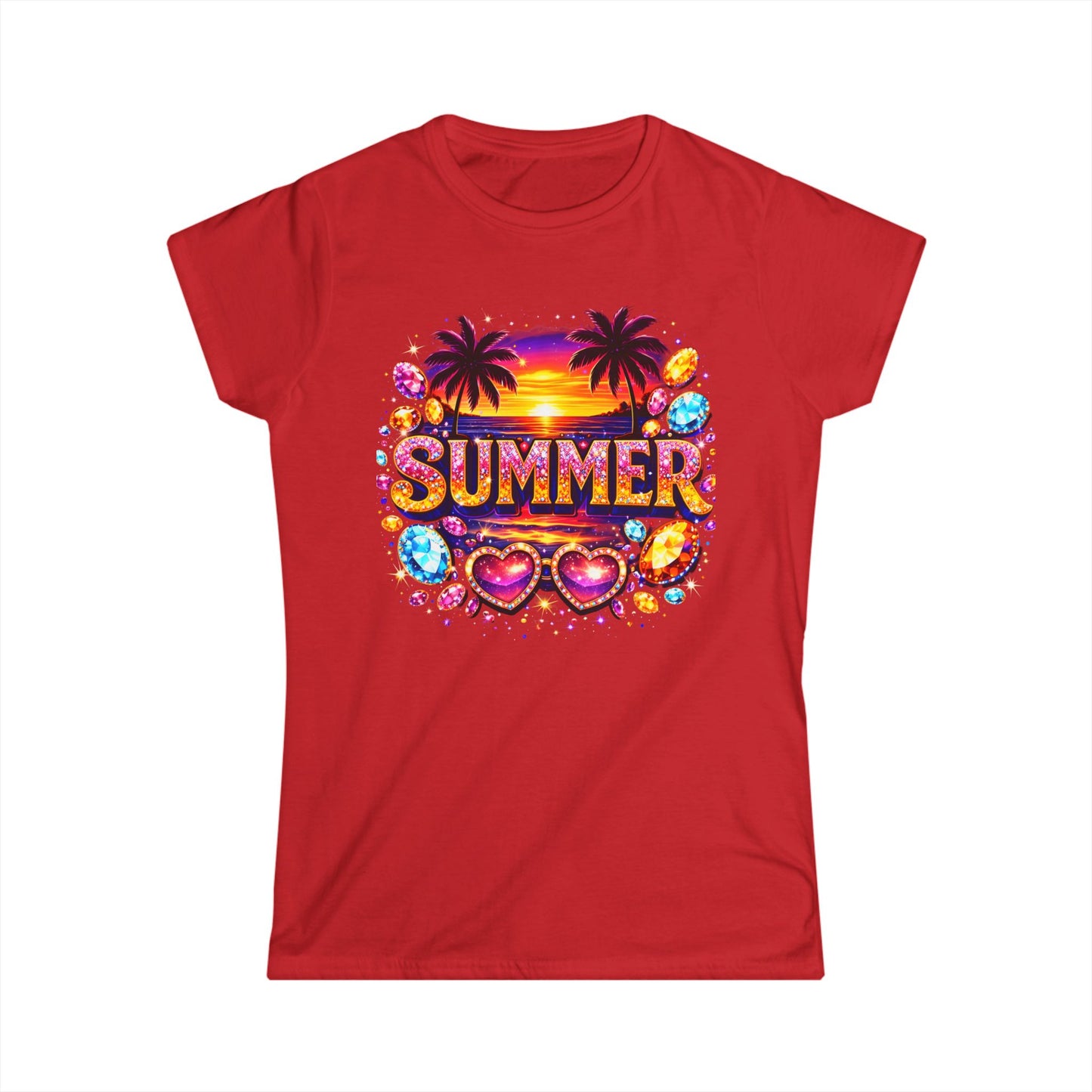 Summer Sunset Graphic T-Shirt