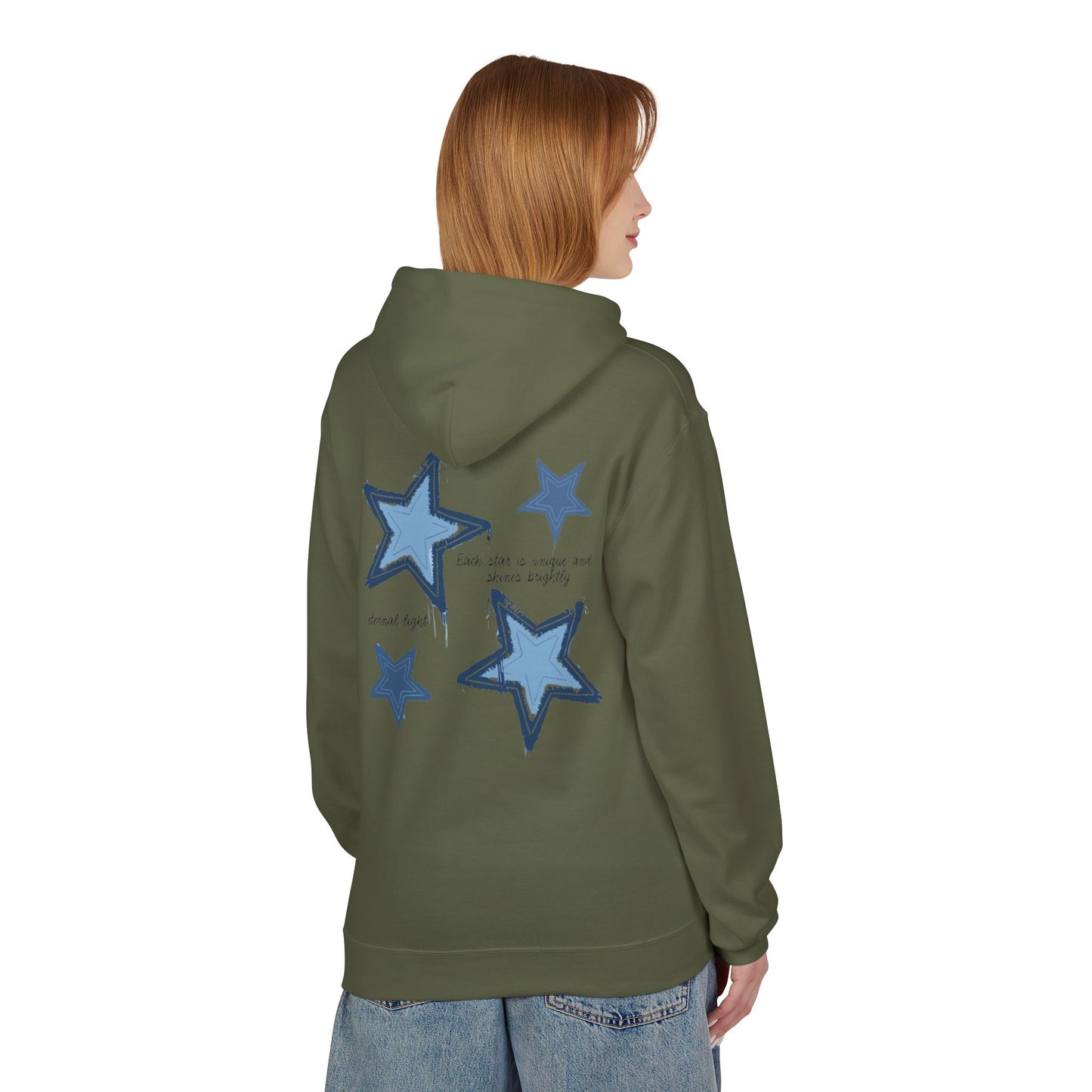 Starlight Minimal Graphic Hoodie