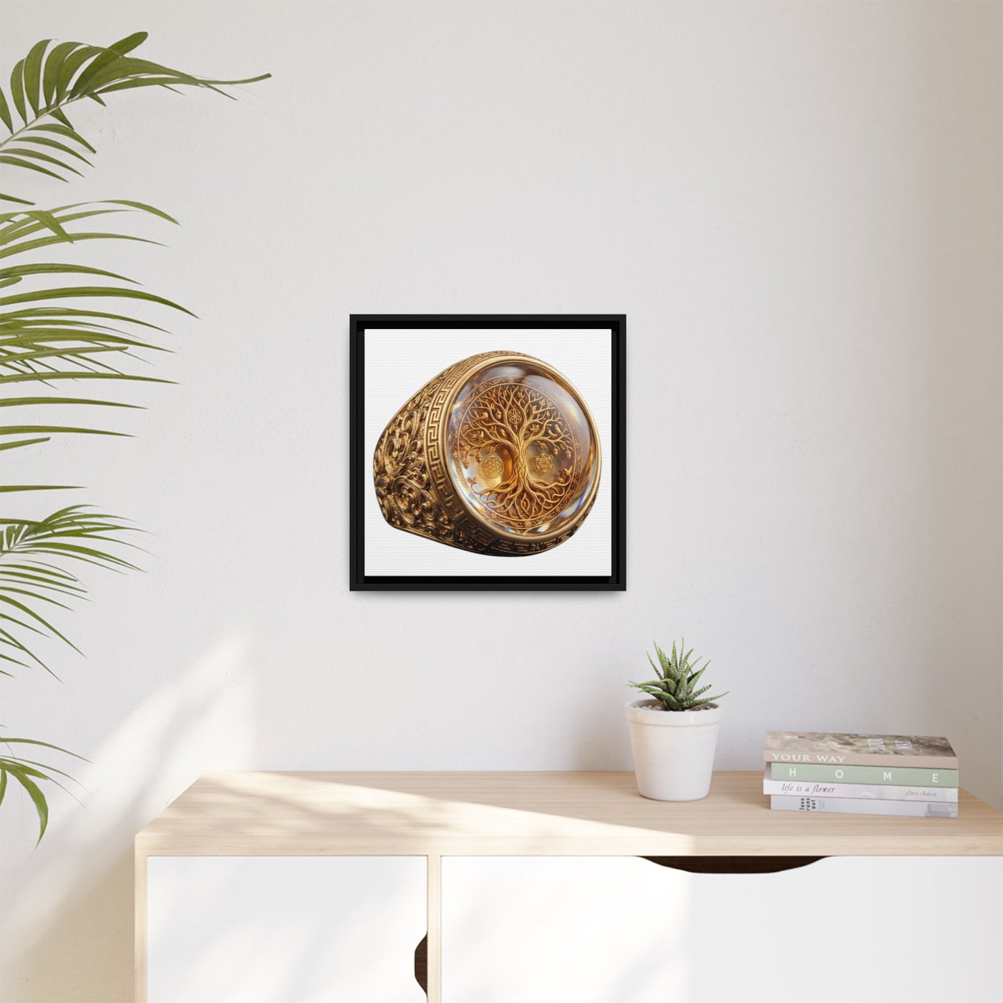 Filigree Signet Canvas