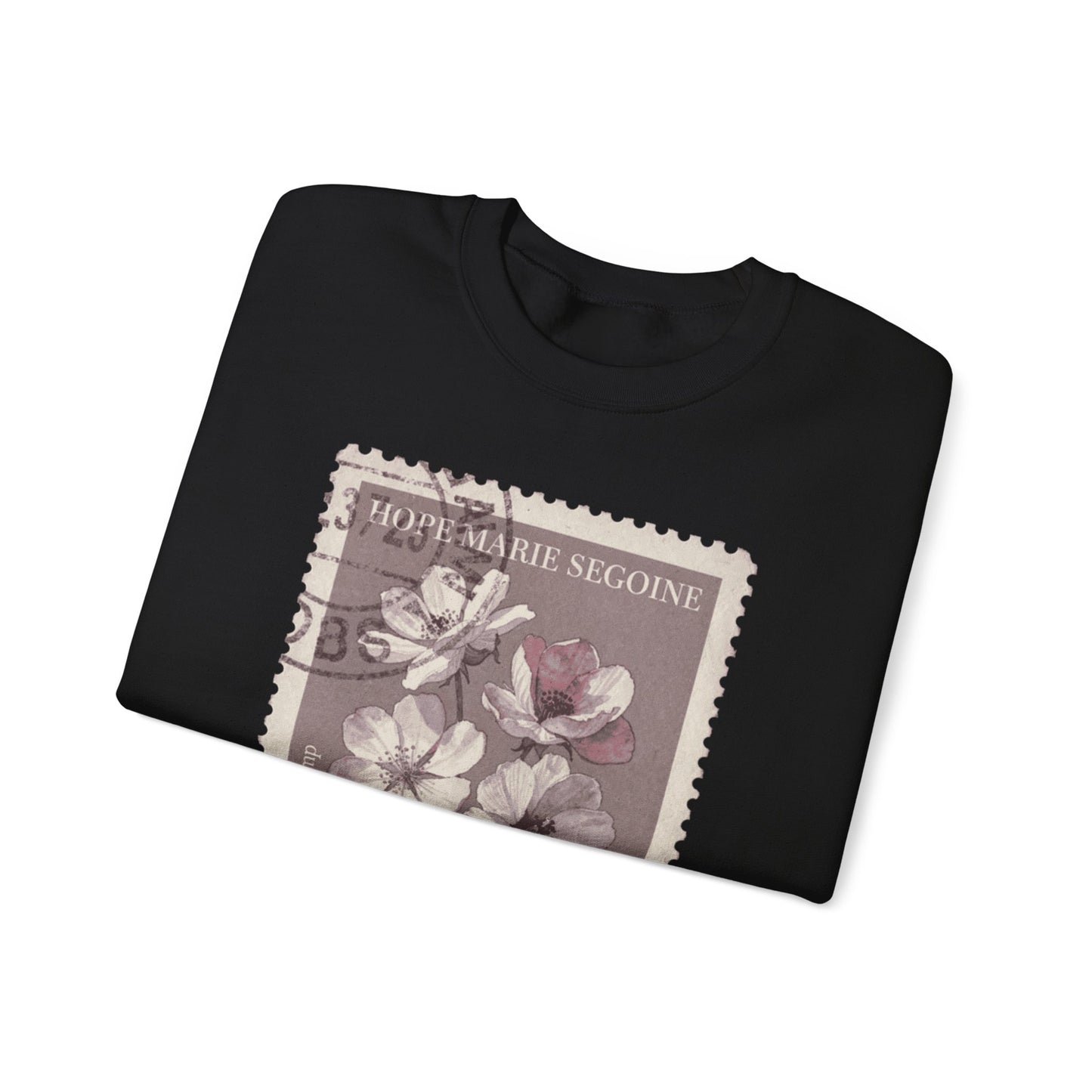 Wildflower Postage Stamp Crewneck