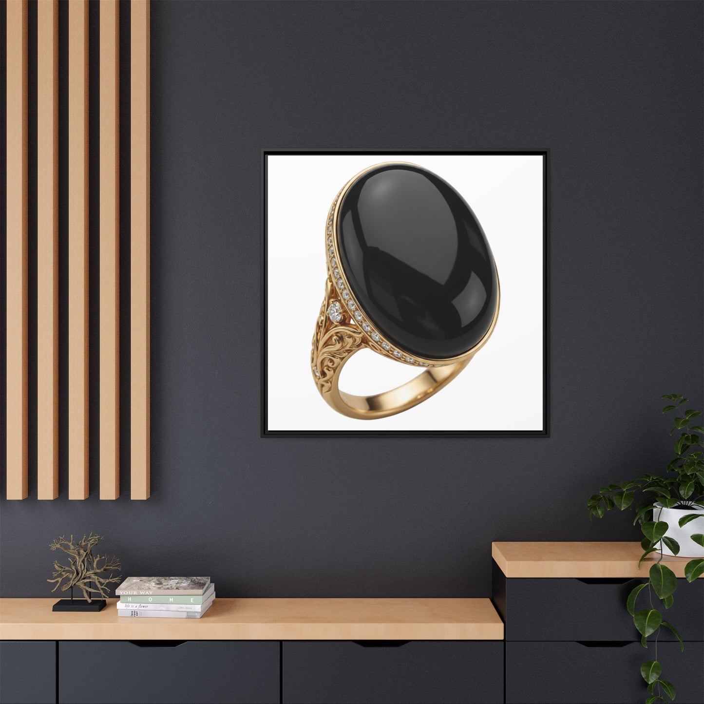 Ornate Signet Canvas Print