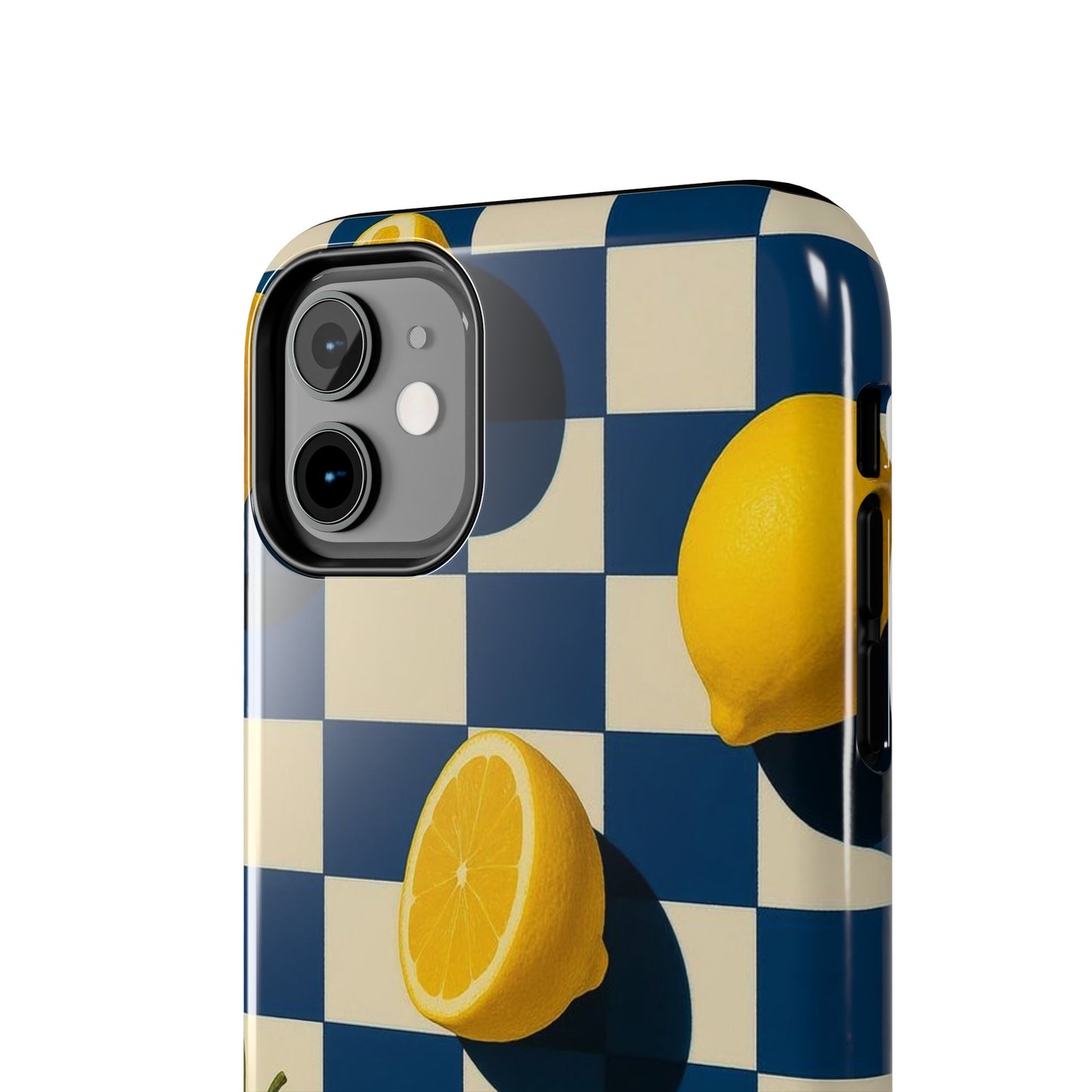 Citrus Tessellation Apple Phone Case