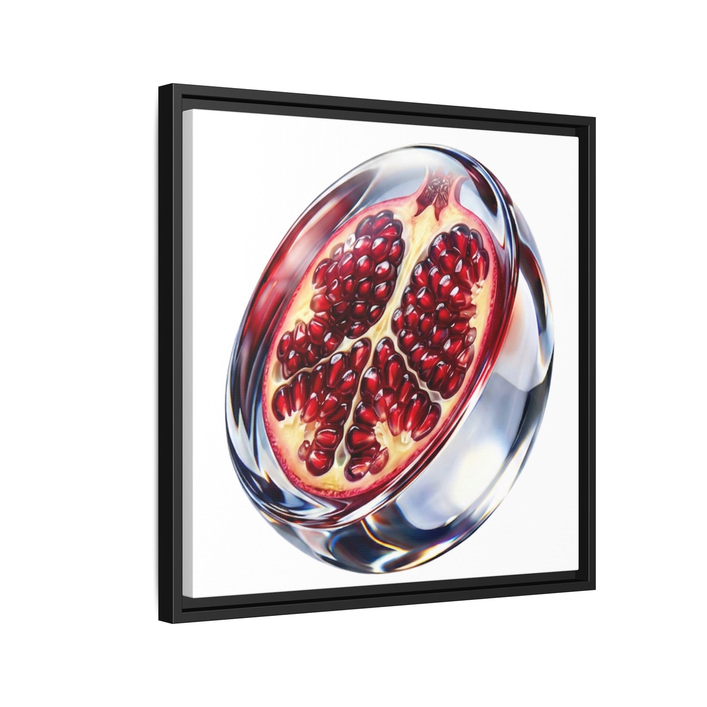 Crimson Pomegranate Framed Wall Art