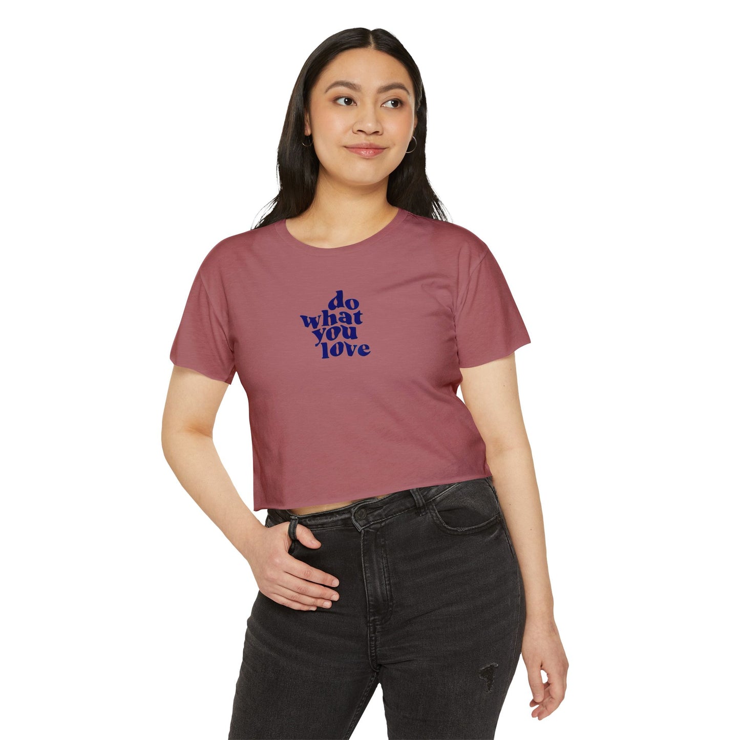 Do What You Love Typography Boxy Tee