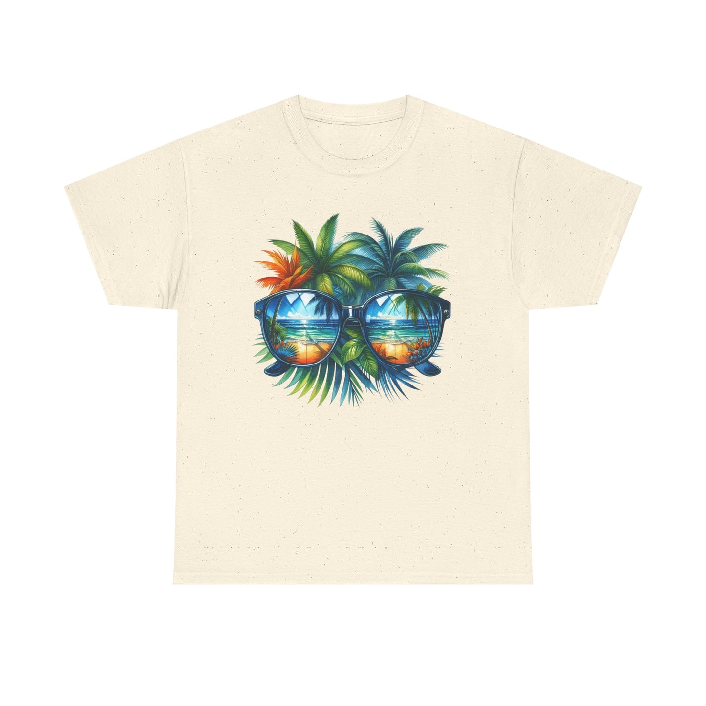 Tropical Sunglasses Palm Tree T-Shirt
