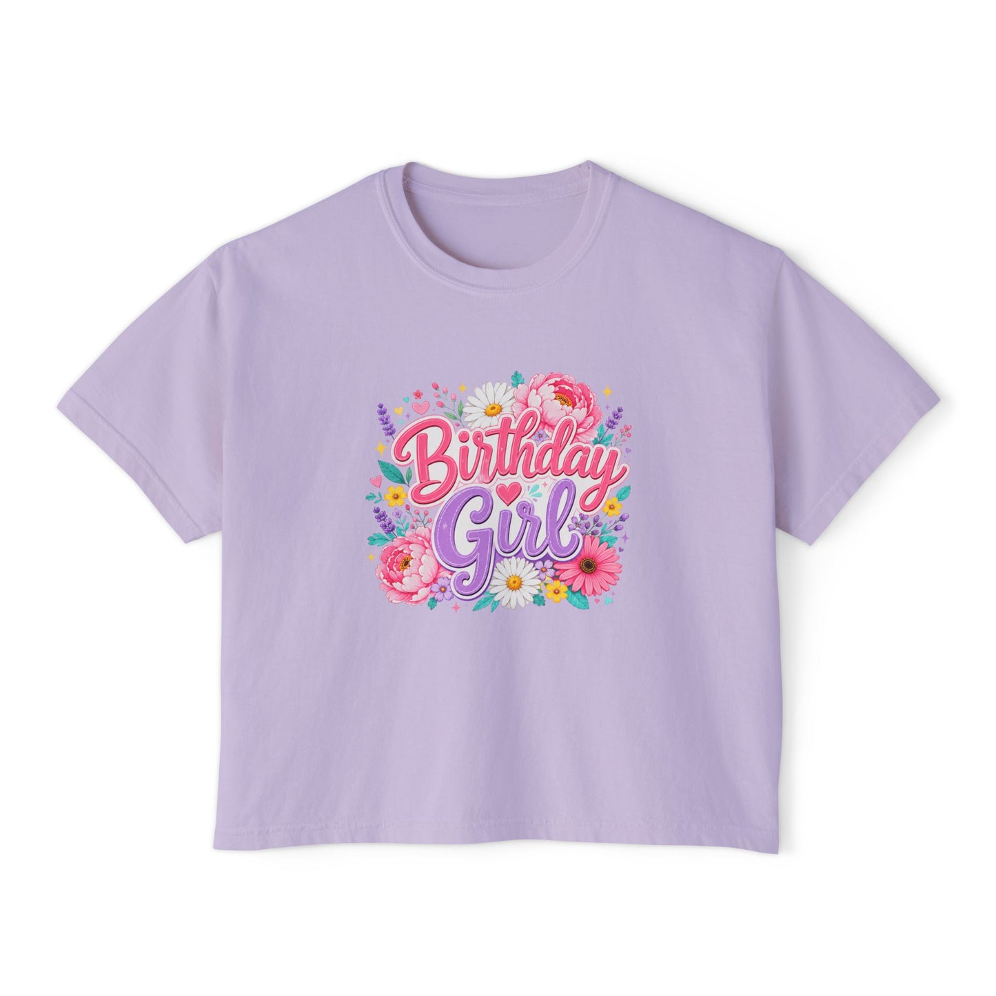 Birthday Girl Boxy Tee