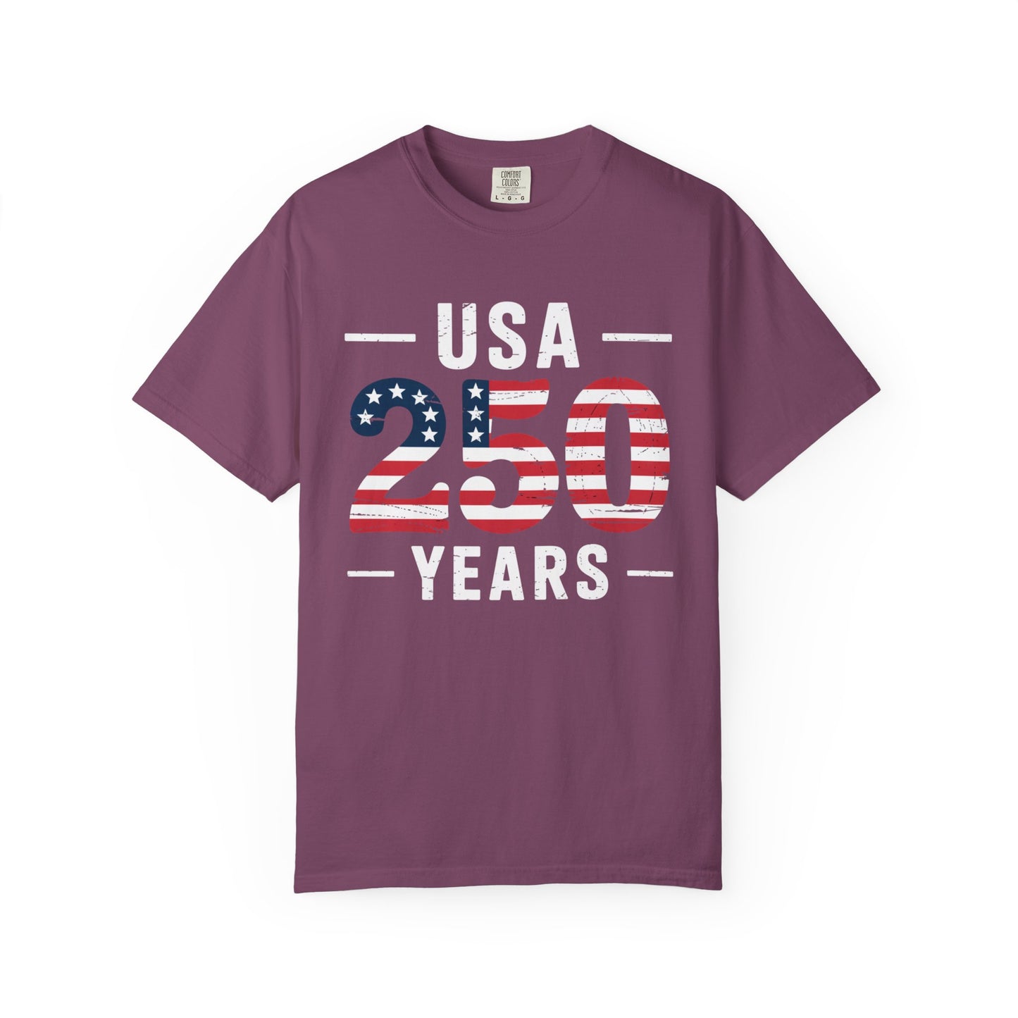 250 American Flag Graphic T-Shirt