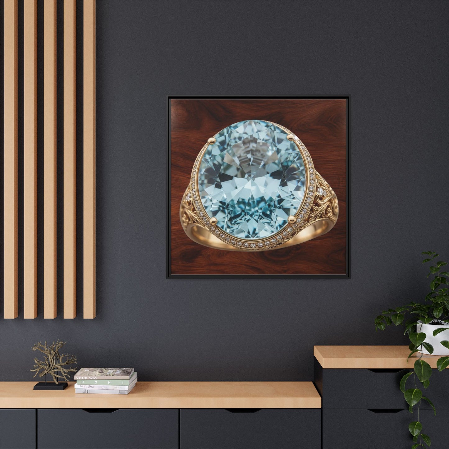 Tideglass Aquamarine Canvas