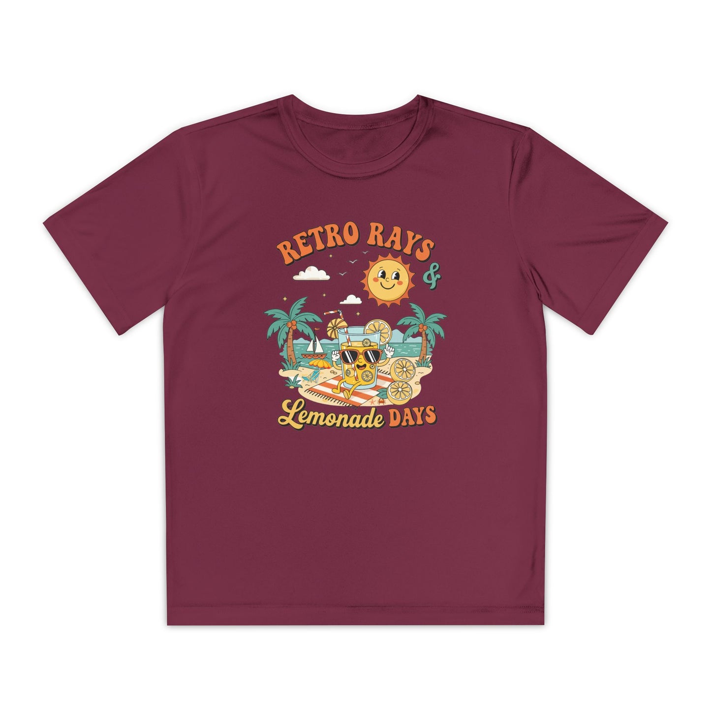 Retro Rays Lemonade Days Youth Tee