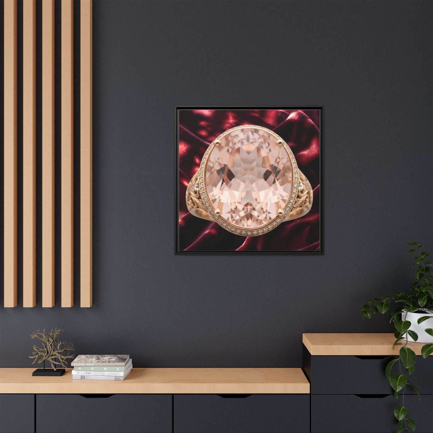 Faceted Grace Canvas
