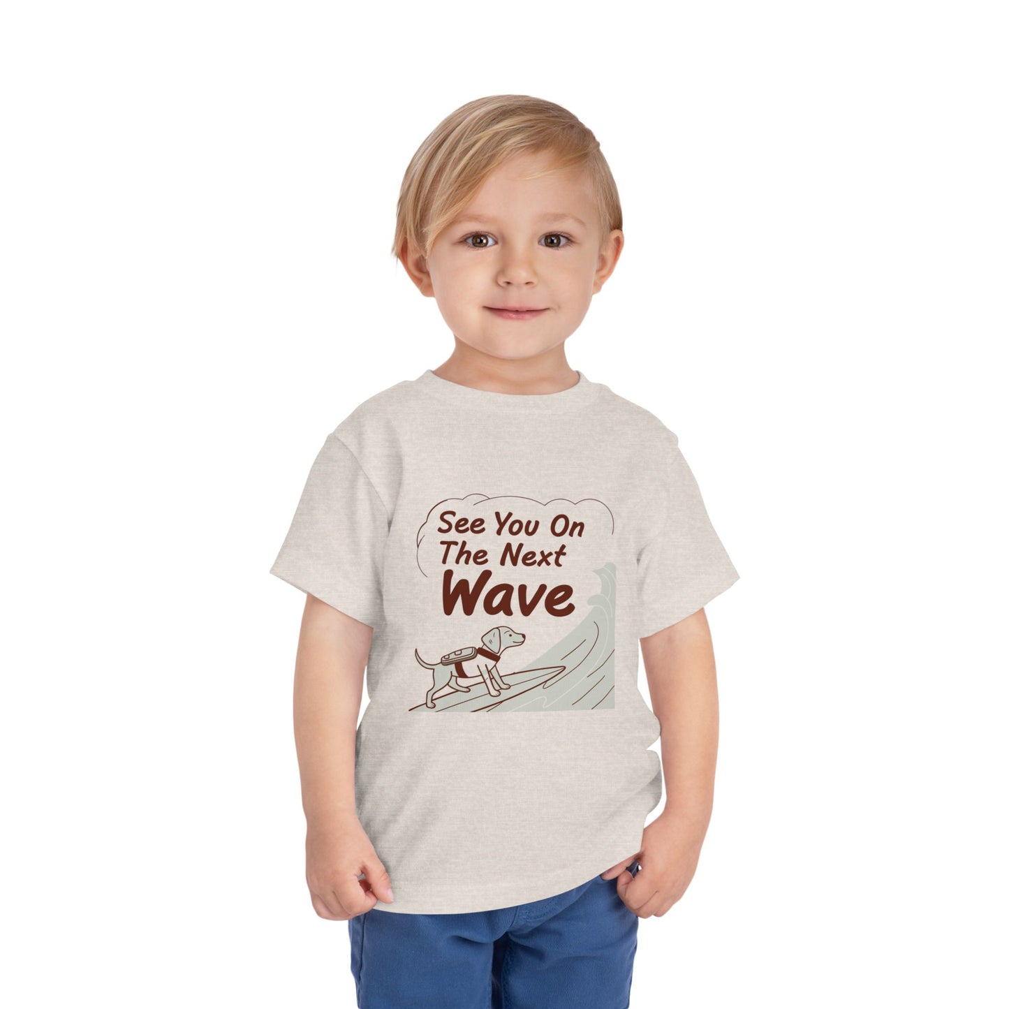 See You On The Next Wave Toddler Tee