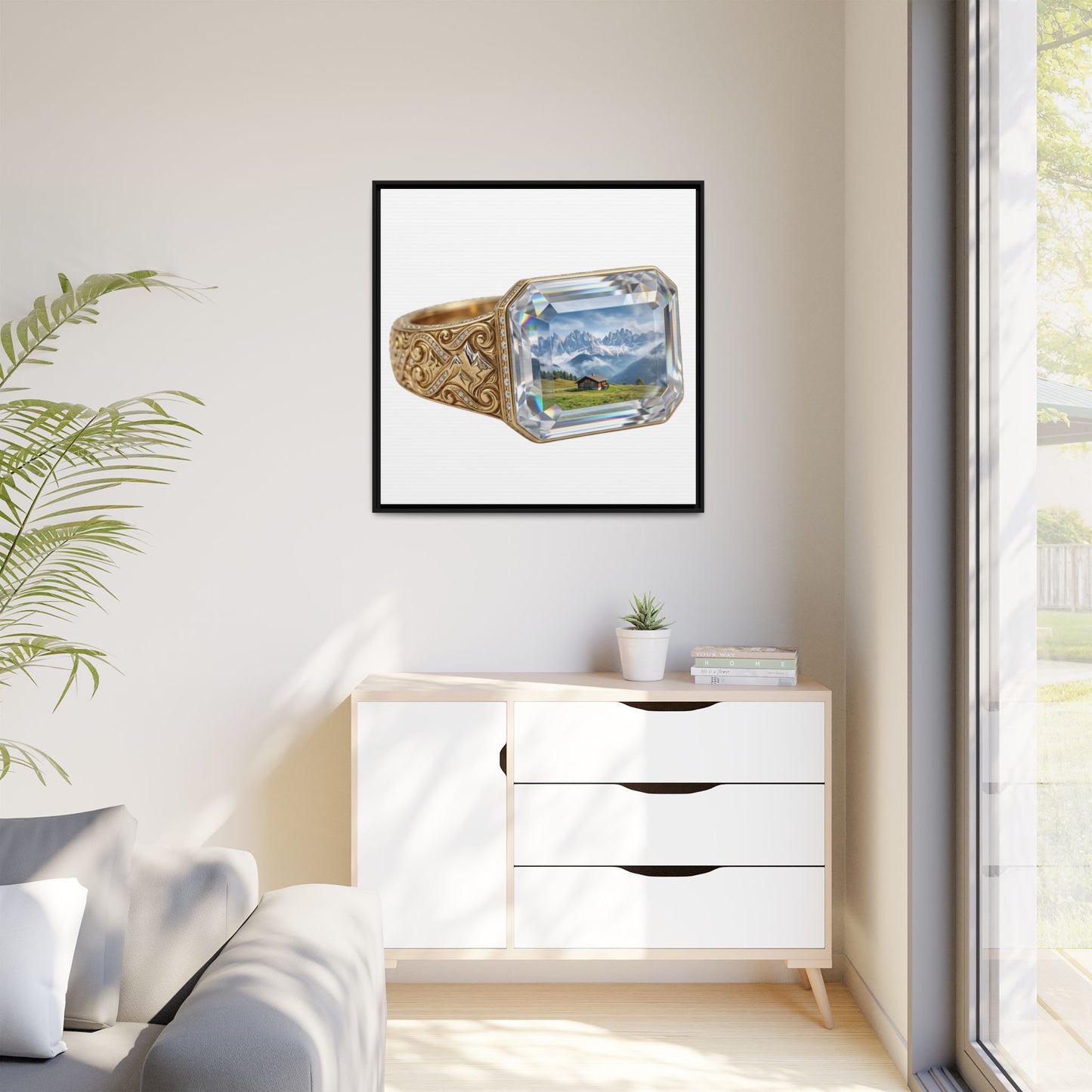 Alpine Valley Signet Canvas