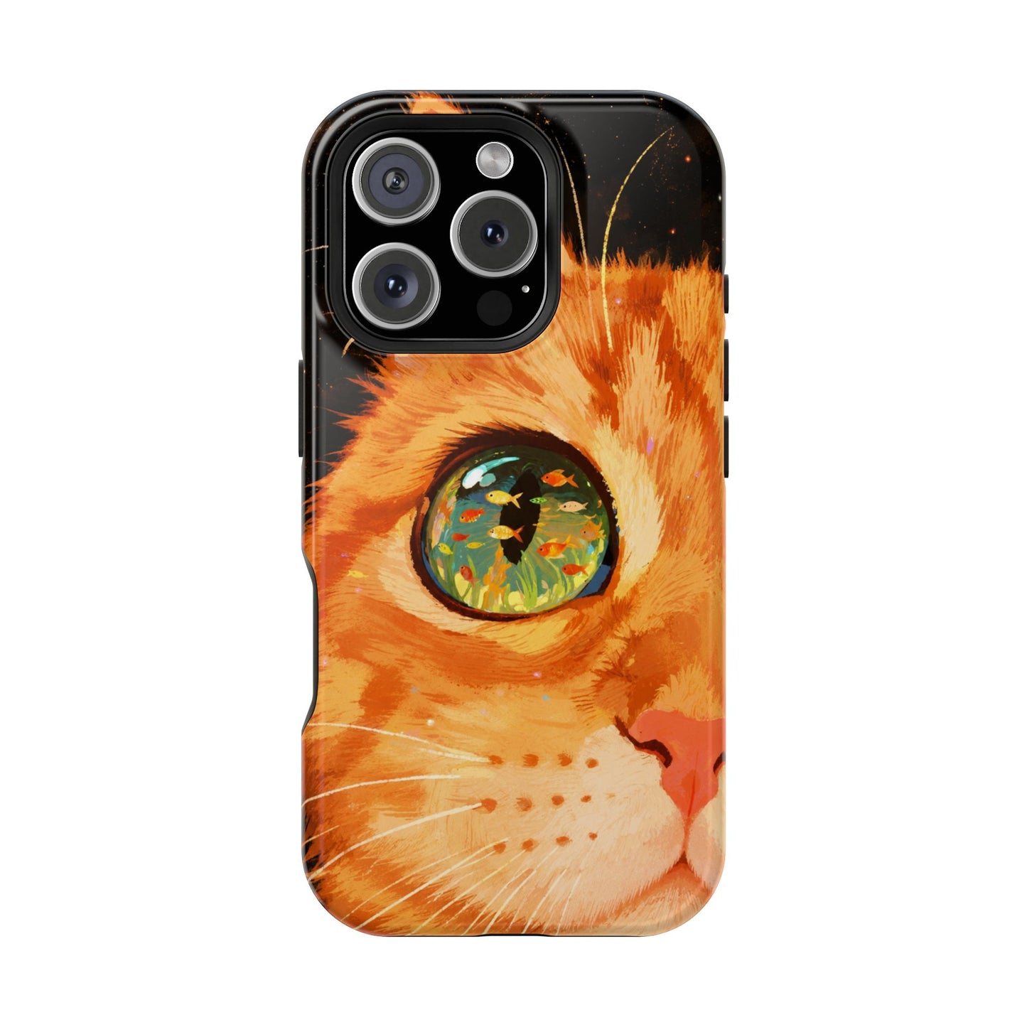 Feline Gaze Apple Phone Case