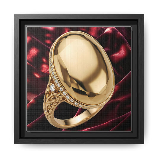 Gilded Velvet Canvas