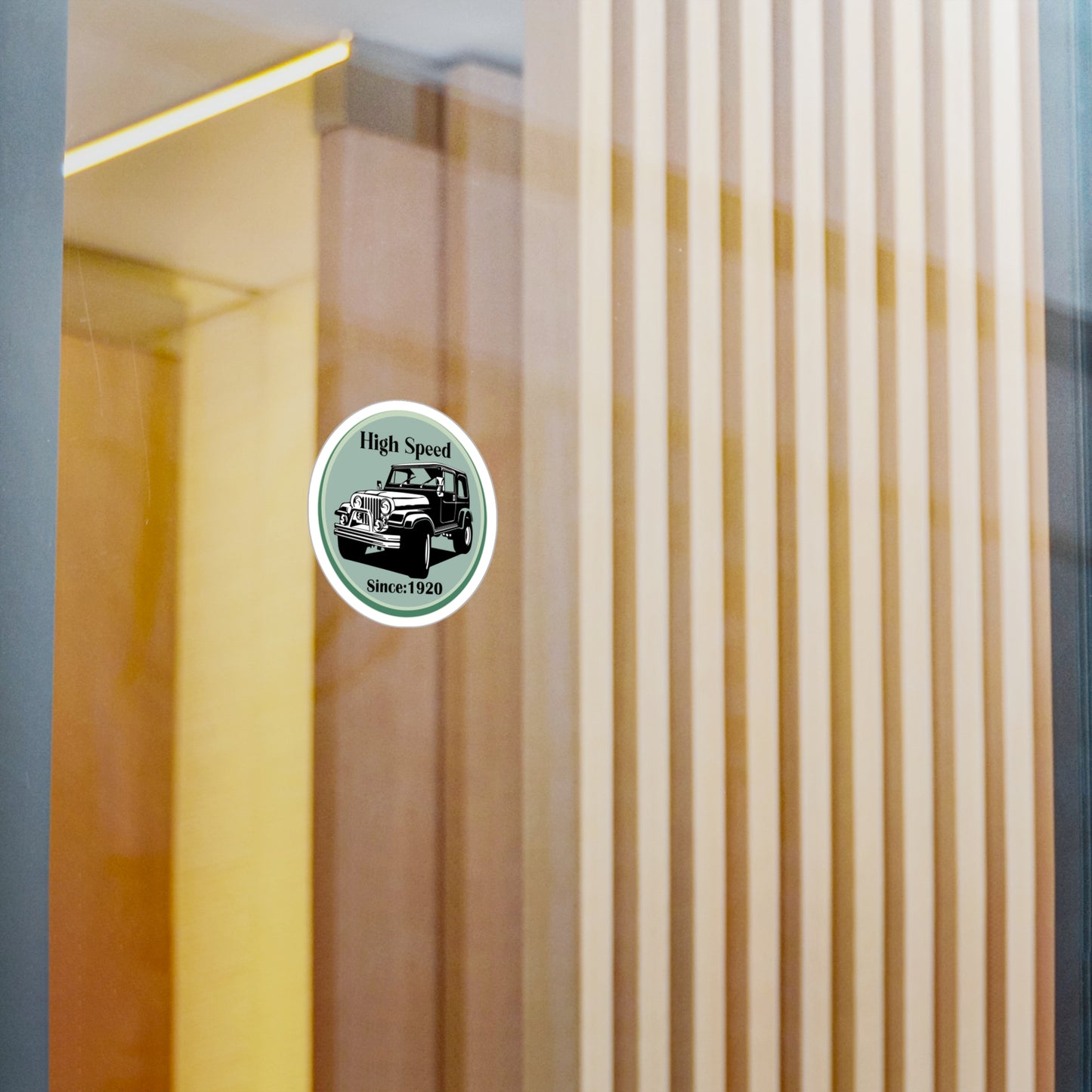 Vintage Off-Road Vinyl Sticker