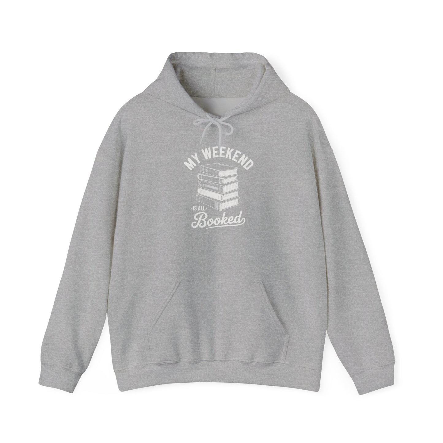Weekend Booked Book Lover Hoodie