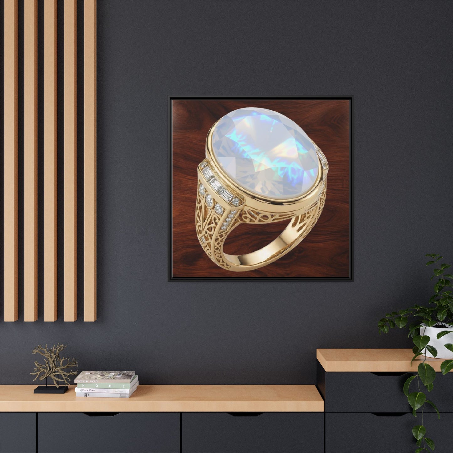 Lunar Veil Canvas