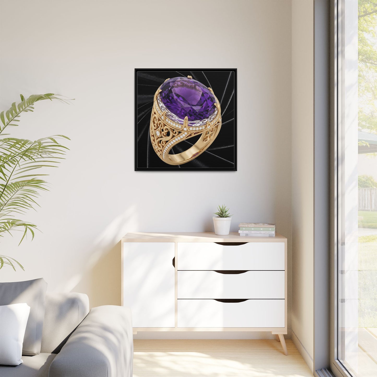 Velvet Amethyst Heirloom Canvas