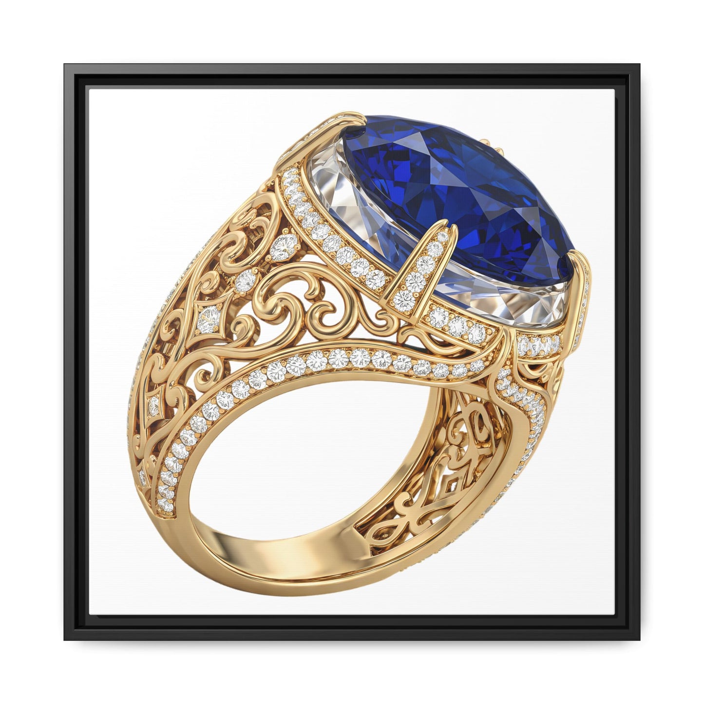Sapphire Heirloom Canvas Print