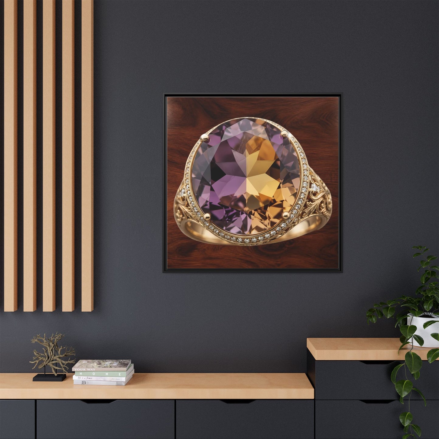 Prismfire Ametrine Canvas