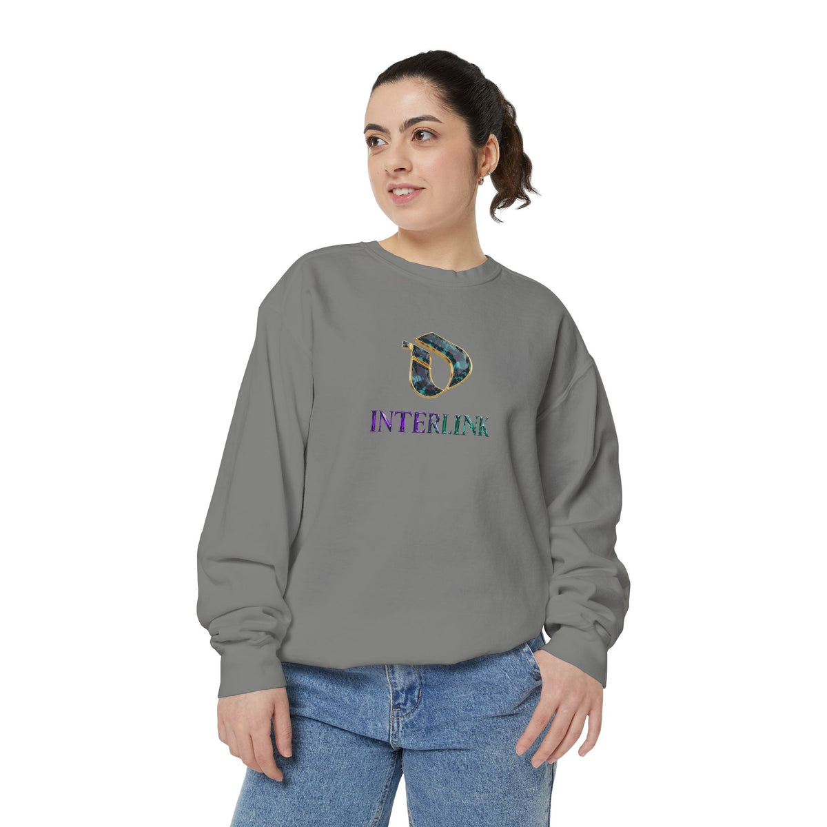 Alexandrite Mosaic Interlink Women’s Sweatshirt