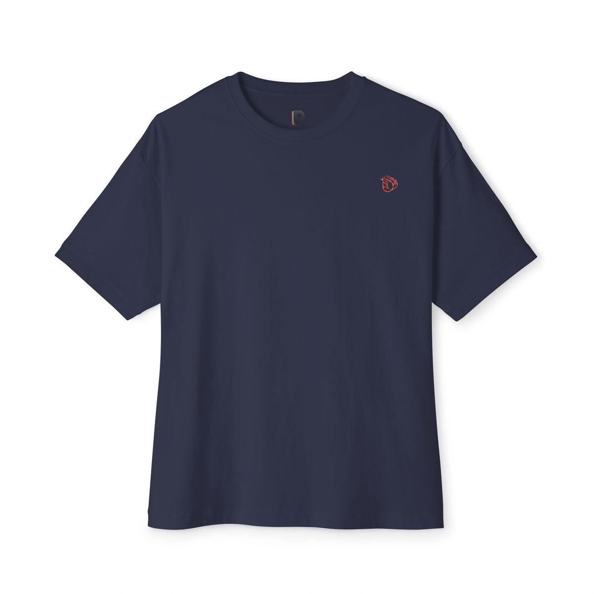 Ruby Mosaic Interlink Back Graphic Boxy Tee