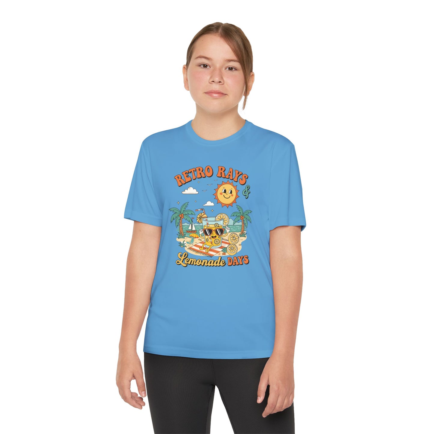 Retro Rays Lemonade Days Youth Tee