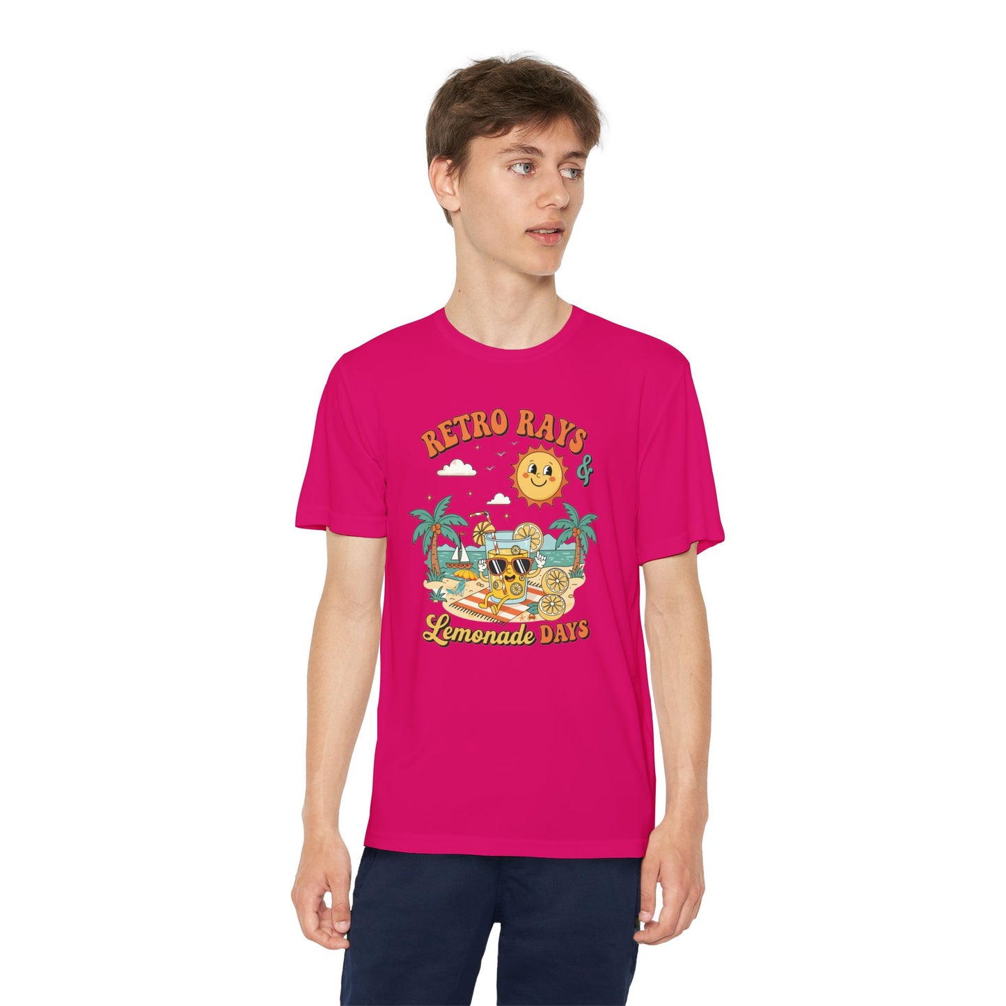 Retro Rays Lemonade Days Youth Tee