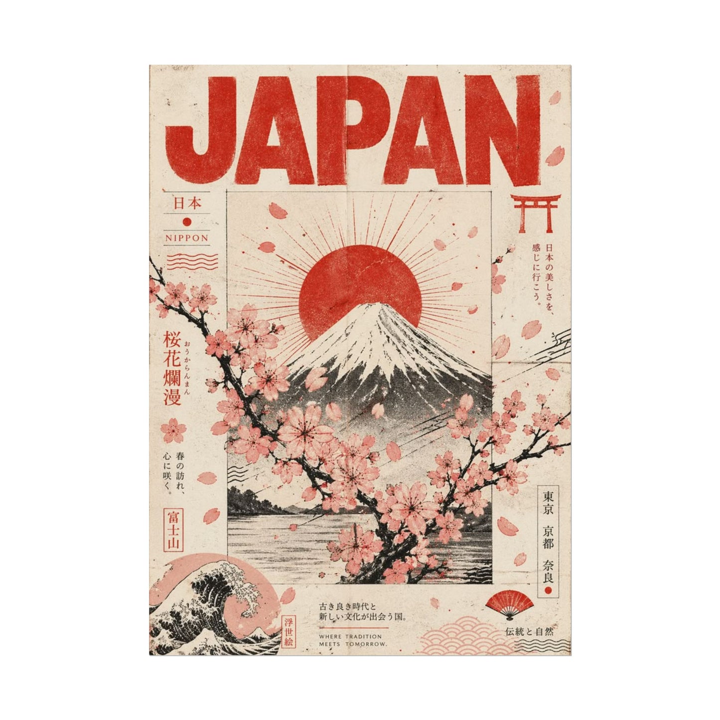 Fuji Voyage Poster