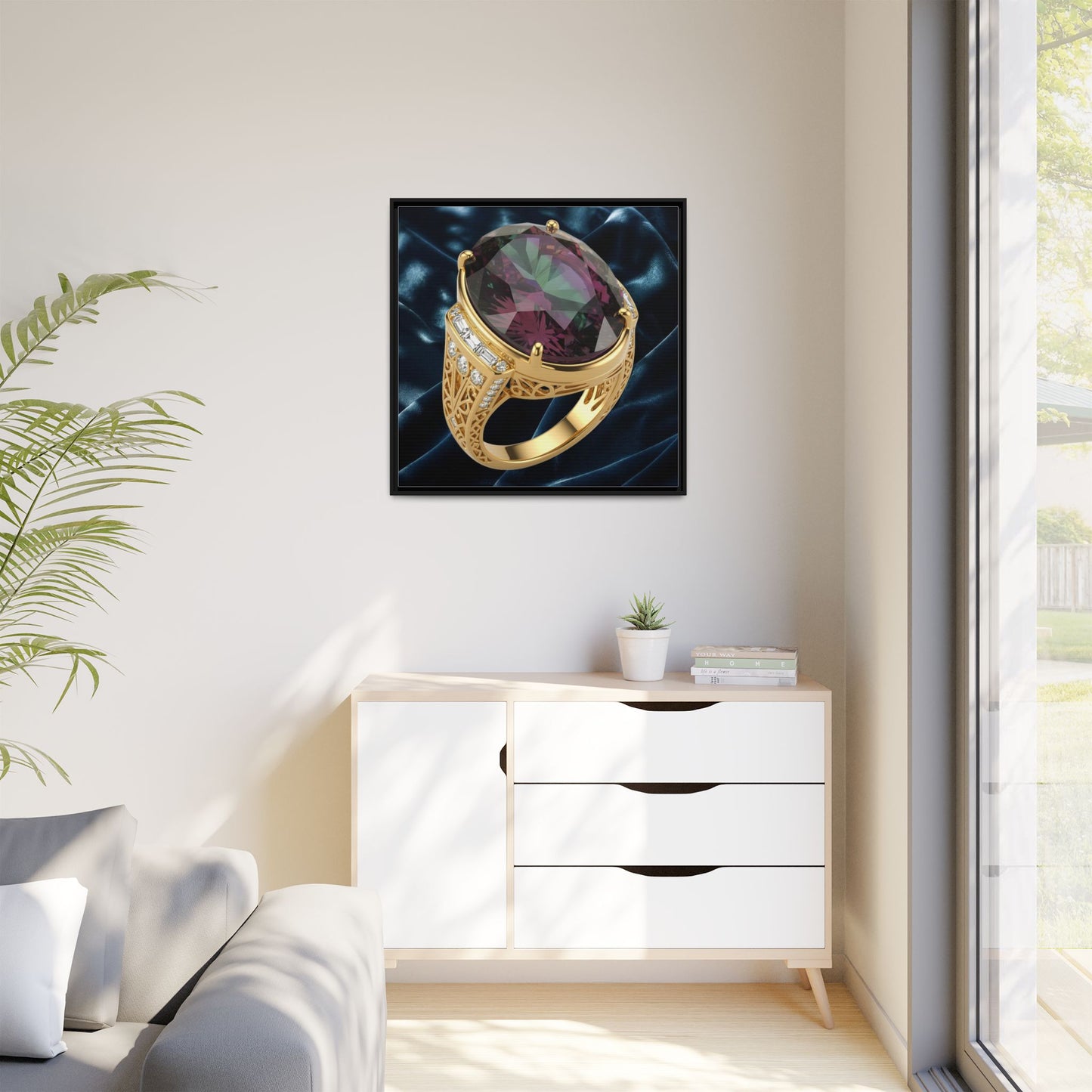 Alexandrite Color Shift Grandeur Canvas