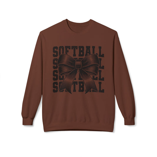 Softball Spirit Crewneck Sweatshirt