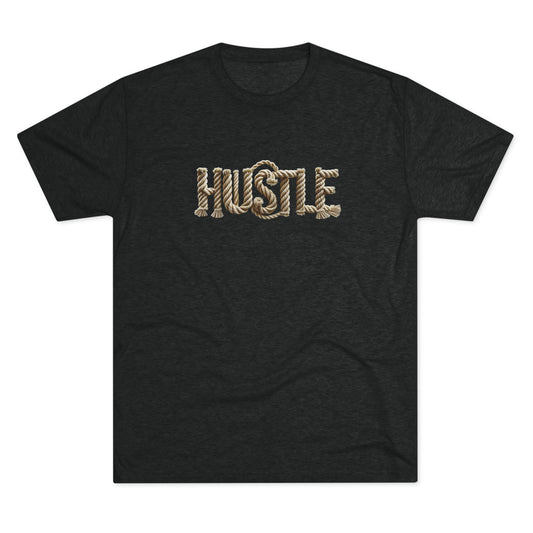 Hustle Rope Typography Men’s Tee