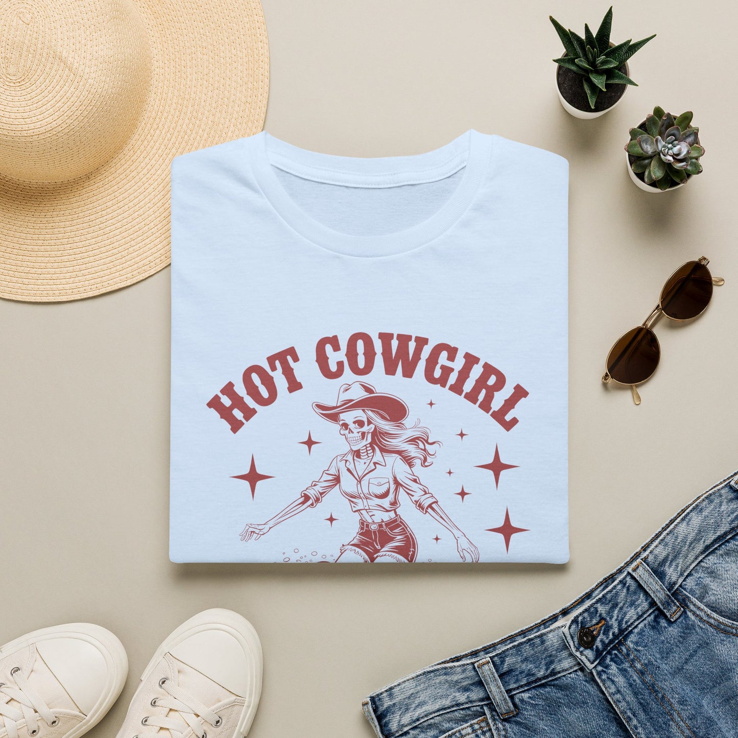 Hot Cowgirl Summer Unisex T-Shirt