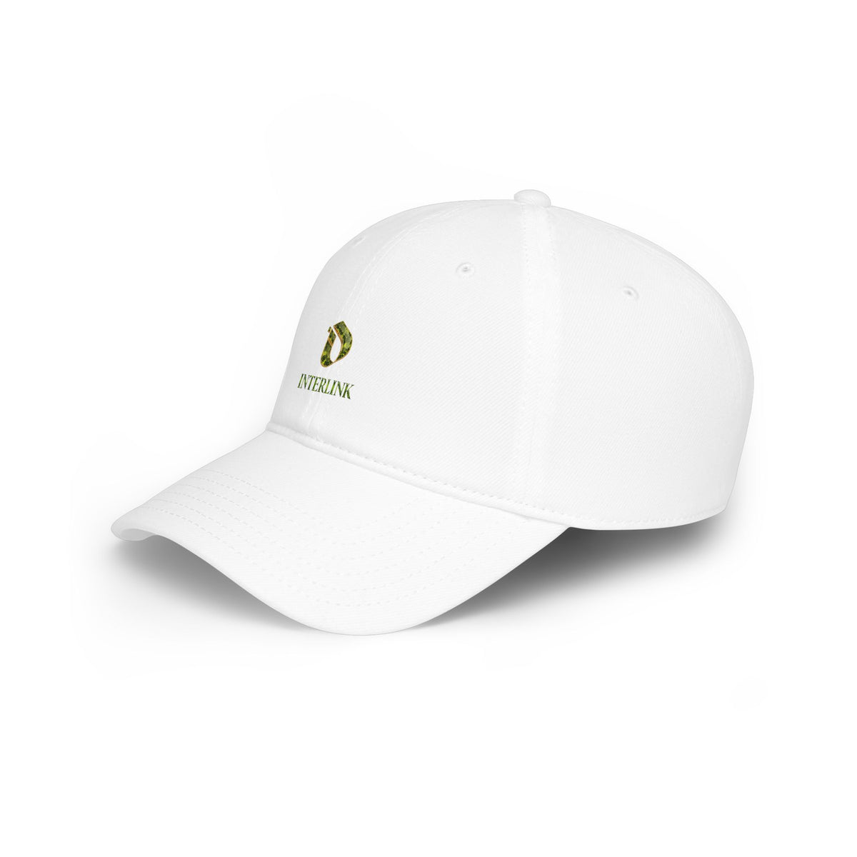 Peridot Gemstone Graphic Interlink Cotton Twill Cap