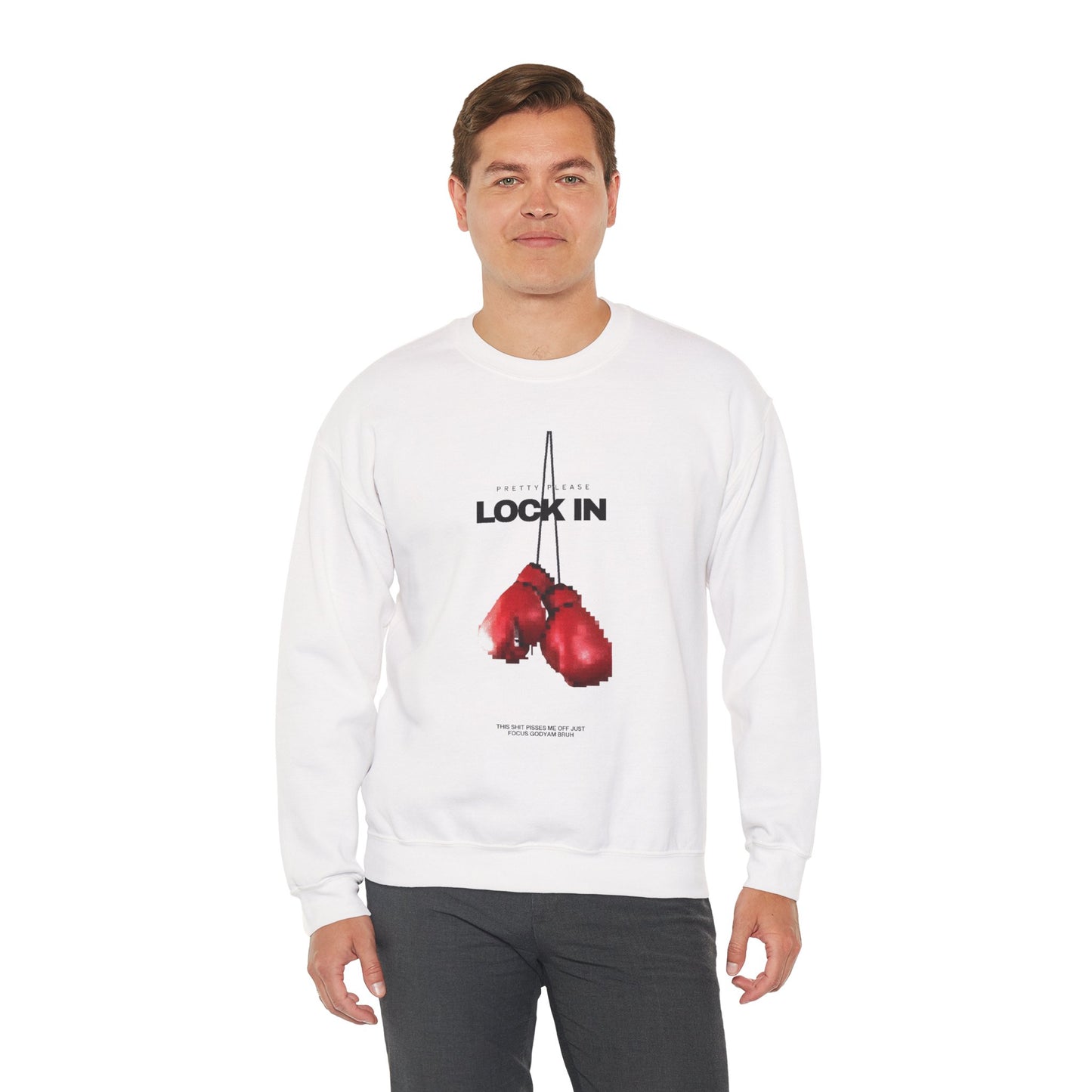 Lock In Boxing Gloves Sweatshirt