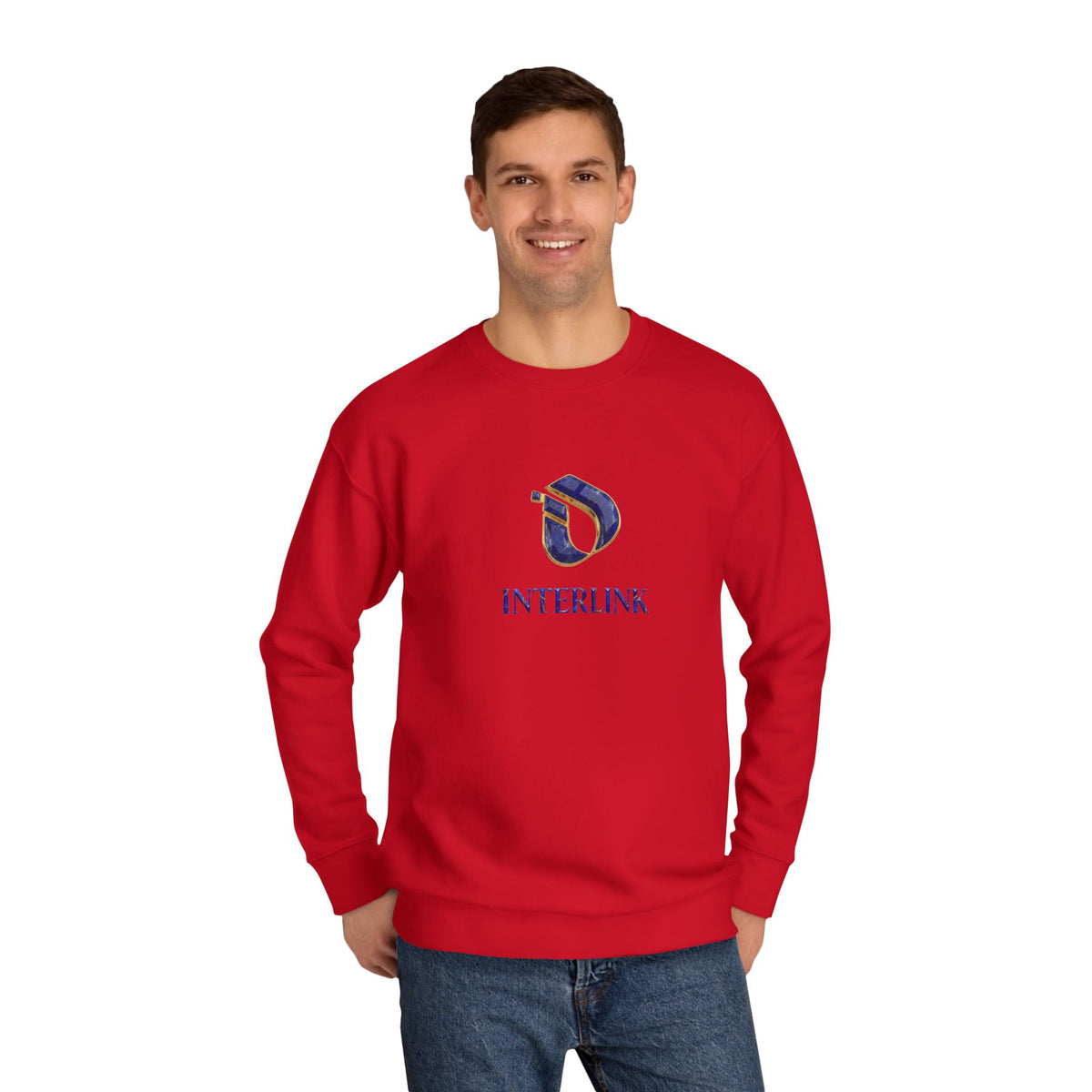 Sapphire Mosaic Interlink Crewneck
