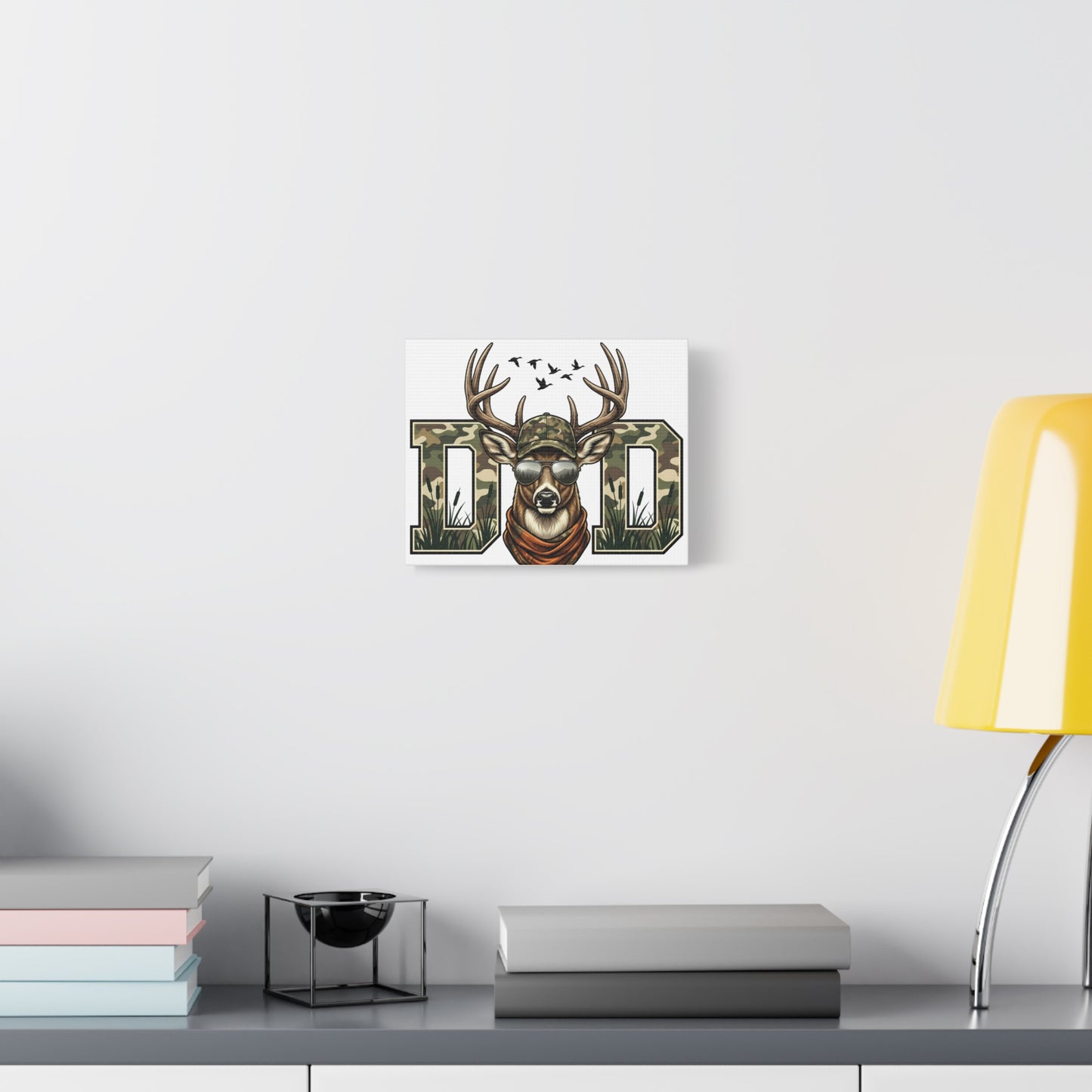 Camo Deer Canvas Print