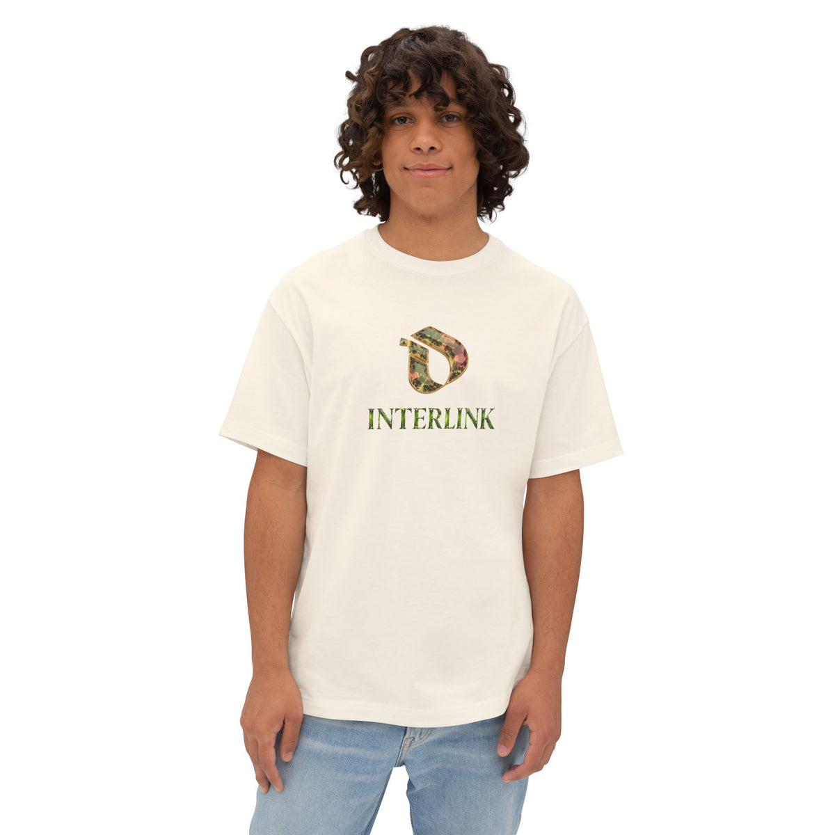 Zultanite Interlink Front Graphic Boxy Tee