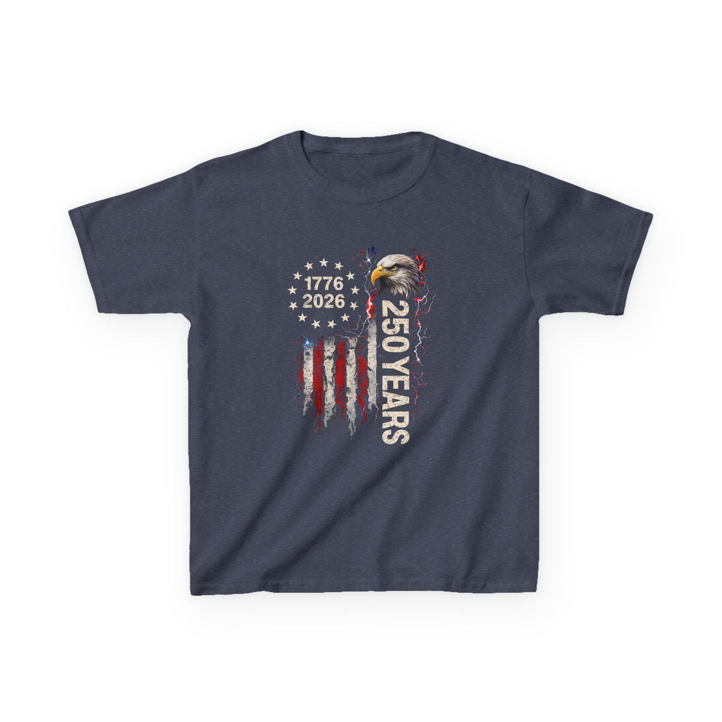 Youth America 250 Years Patriotic T-Shirt