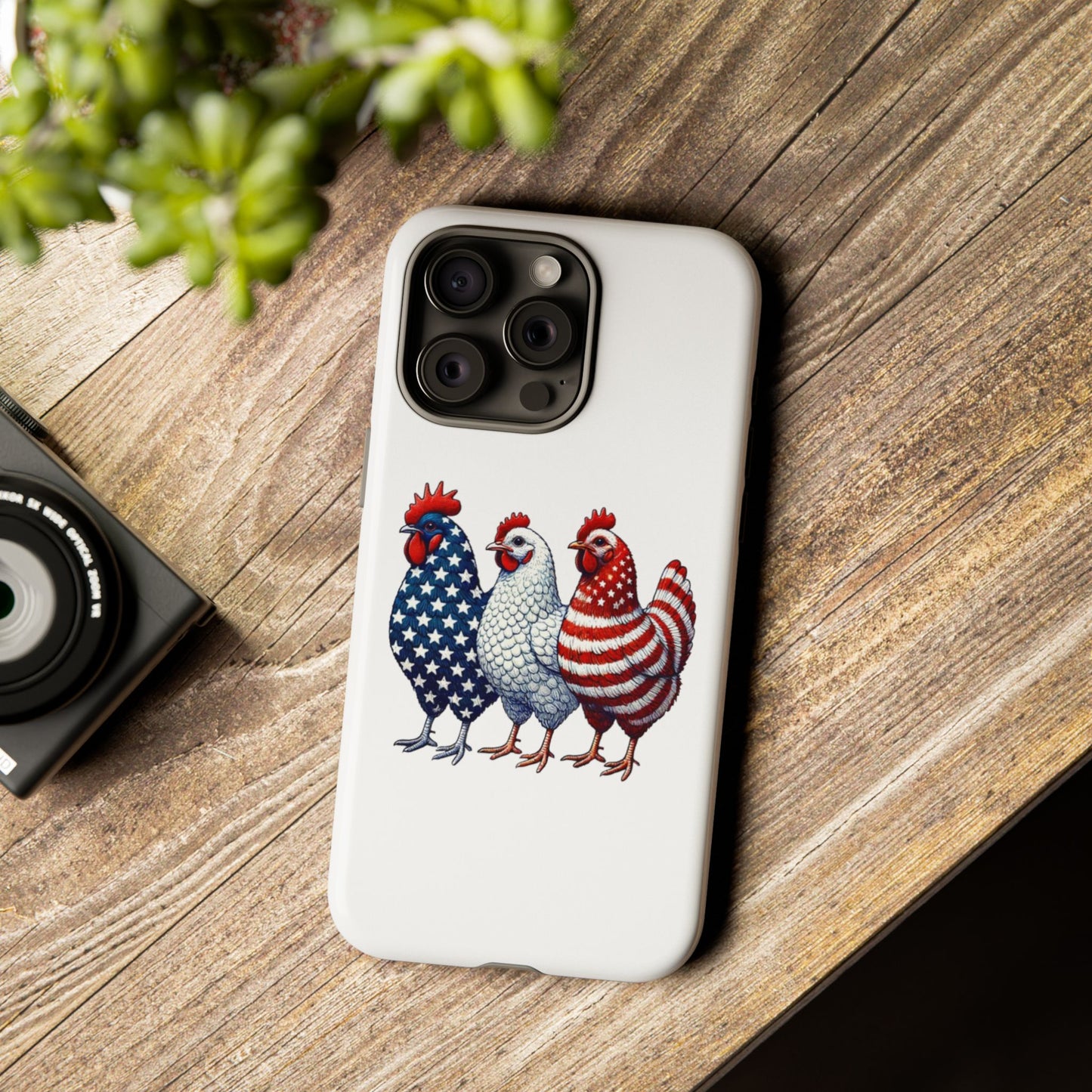 Patriot Hen Apple Phone Case